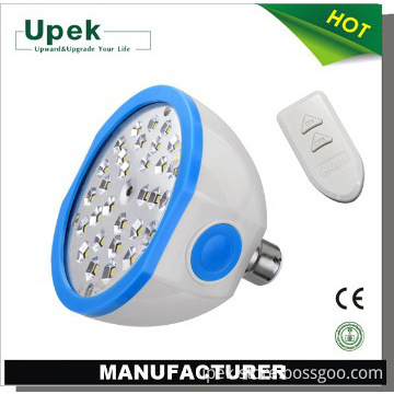 Rechargeable portable led bulb for homes
